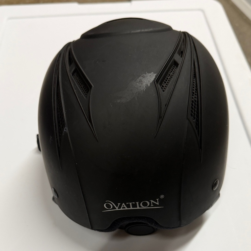 Kids Black Riding Helmet - Picture 3 of 5